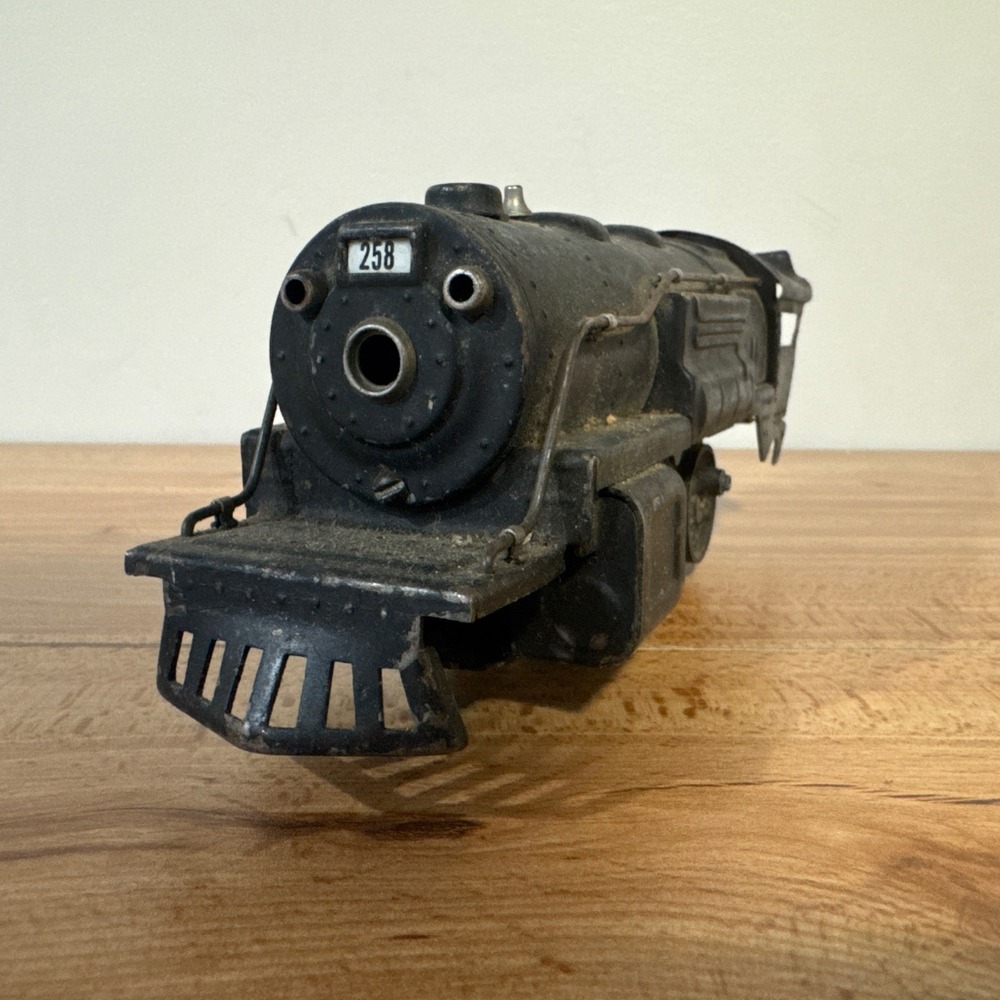 Vintage Prewar Lionel 027 258 Steel Steam Locomotive For Parts